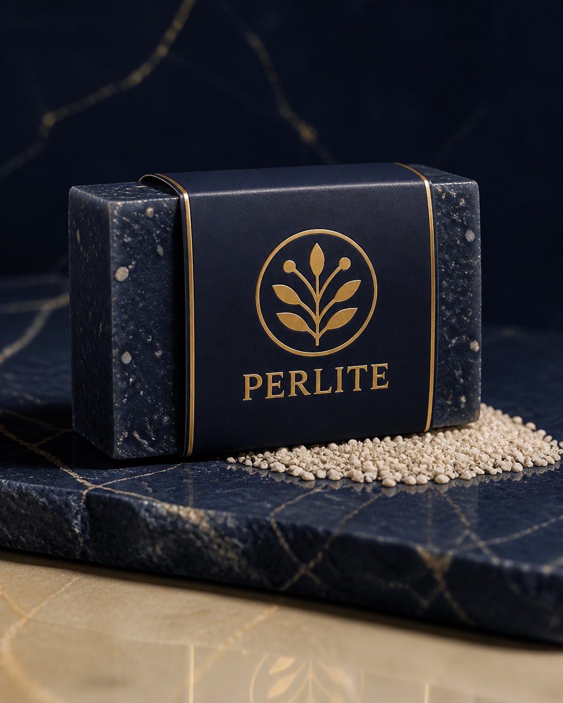 Скрабовое мыло Perlite в брендированной упаковке